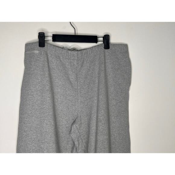 NWT Lauren by Ralph Lauren Active Deadstock Cotton Gray Wide Leg Sweatpants XL - Picture 2 of 8